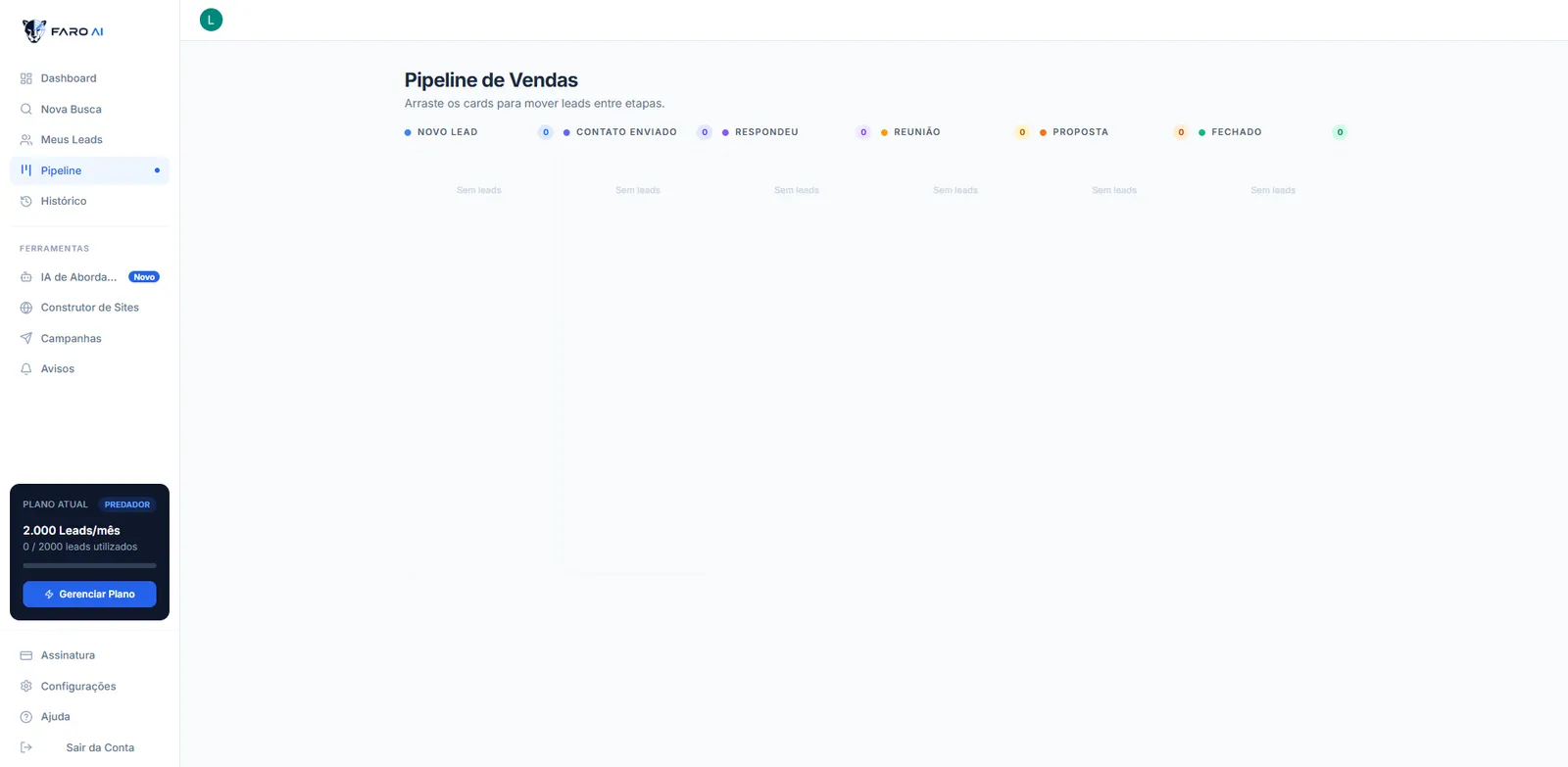 Pipeline de Vendas