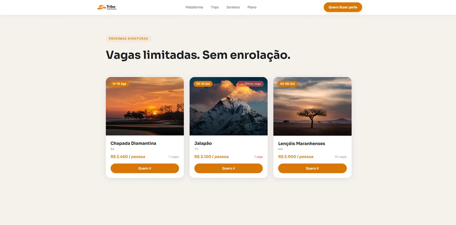 Próximas Trips