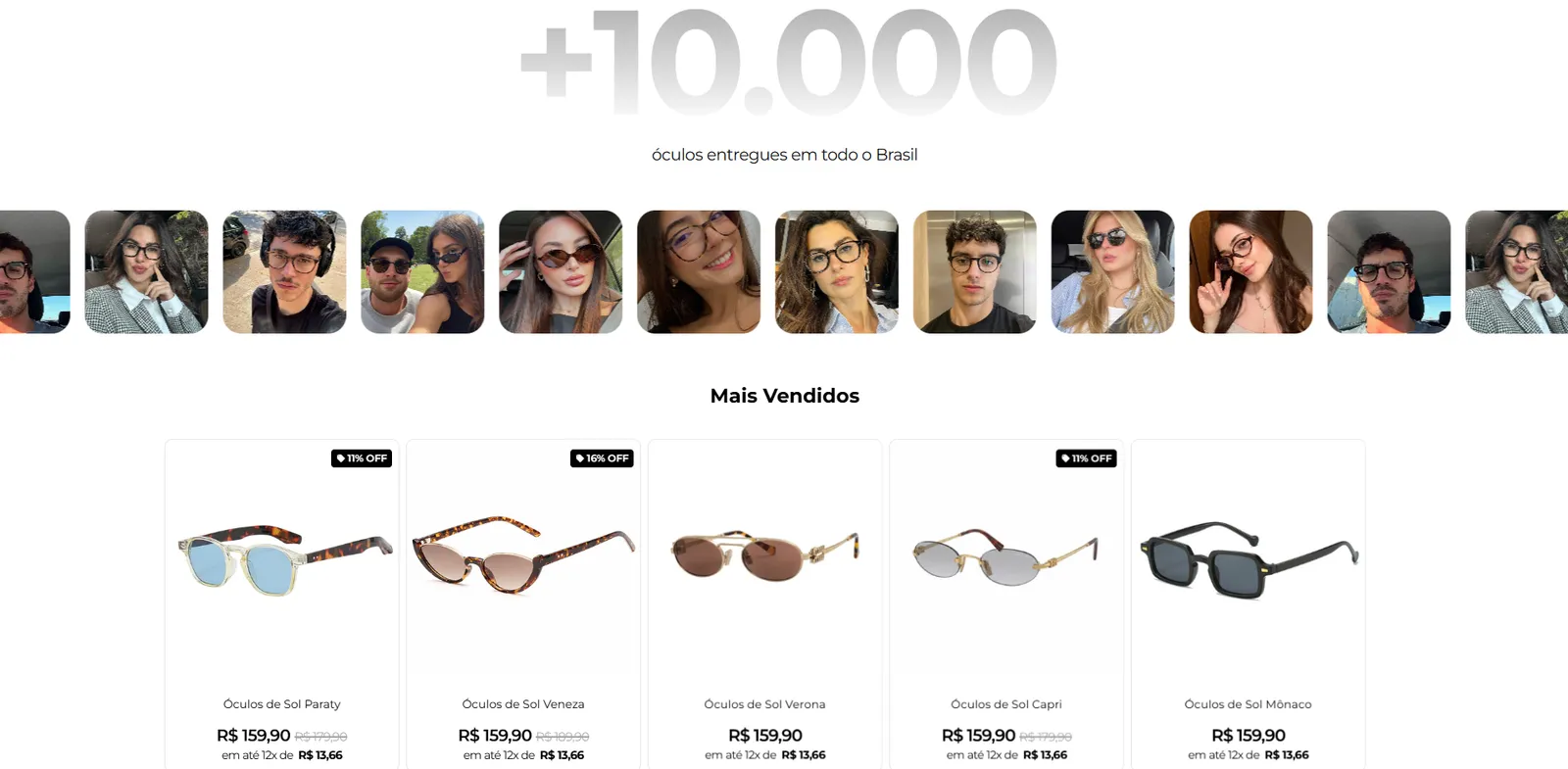 Social Proof · Mais Vendidos