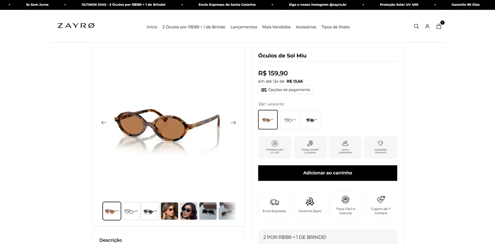 Página de Produto